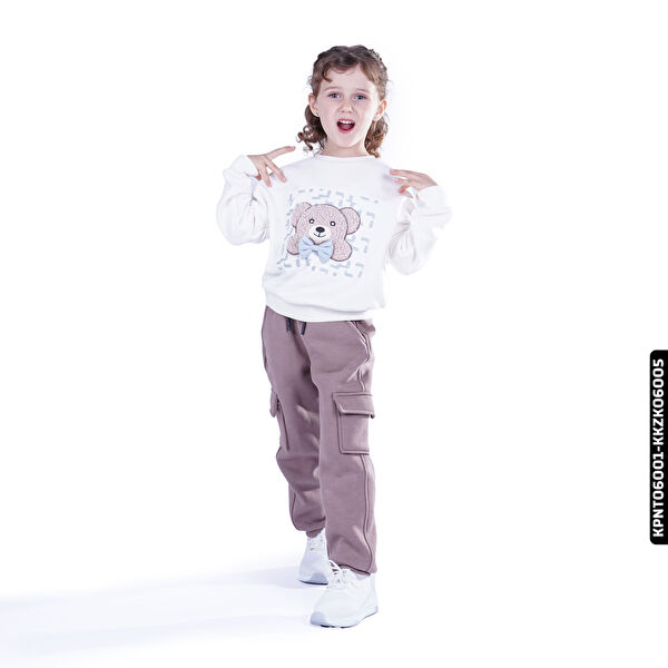 Xo Kids Kız Çocuk Kazak