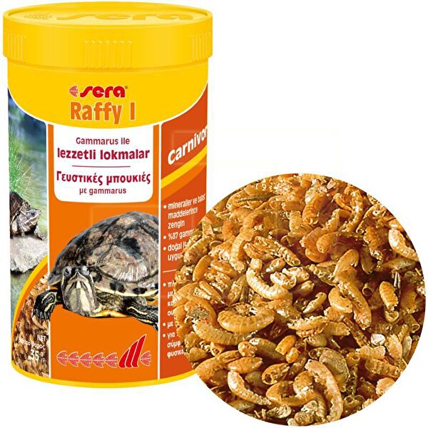 Sera Sürüngen Yemler, Ek Besinler