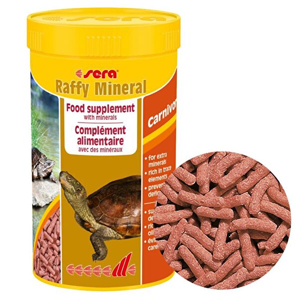 Sera Sürüngen Yemler, Ek Besinler