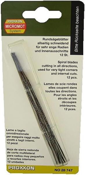 Proxxon Kıl Testere, Seti