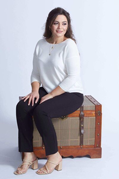 Moda berray Büyük Beden Kazak