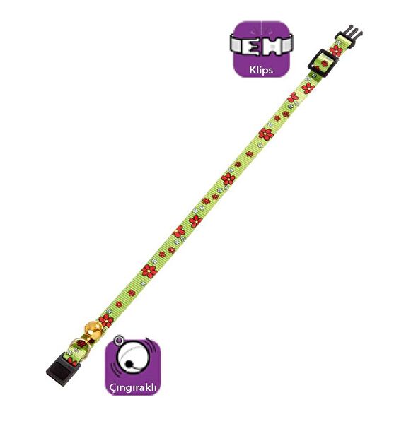 karlie- flamingo Kedi Tasmaları ve İsimlikler