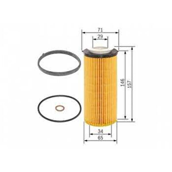 Bosch Yağ Filtreleri