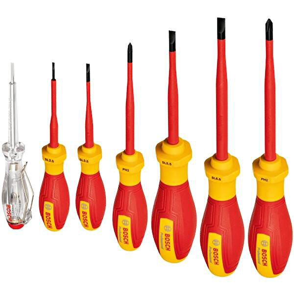 Bosch Tornavida, Tornavida Setleri