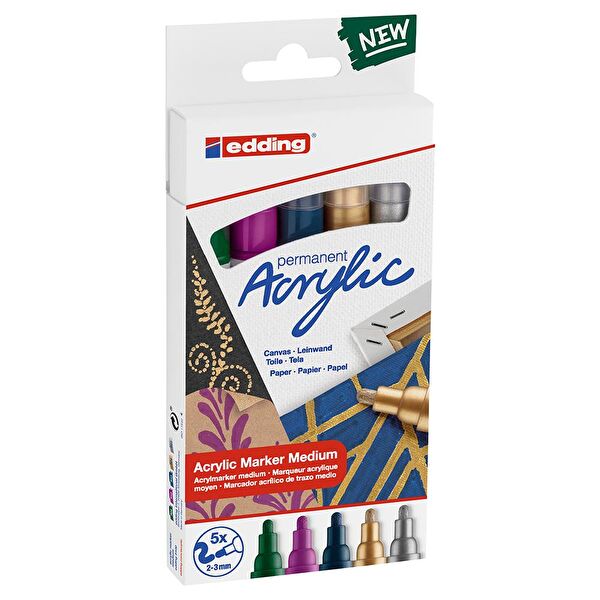 Edding Markör ve Tahta Kalemi