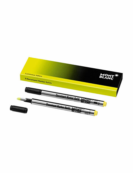 Mont Blanc Markör ve Tahta Kalemi