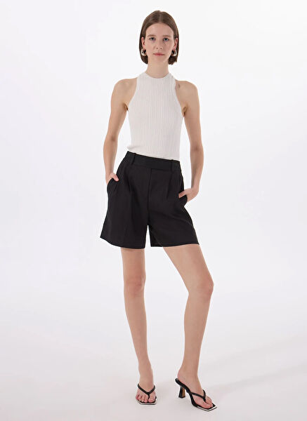 Hugo Kadın Şort, Bermuda, Kapri