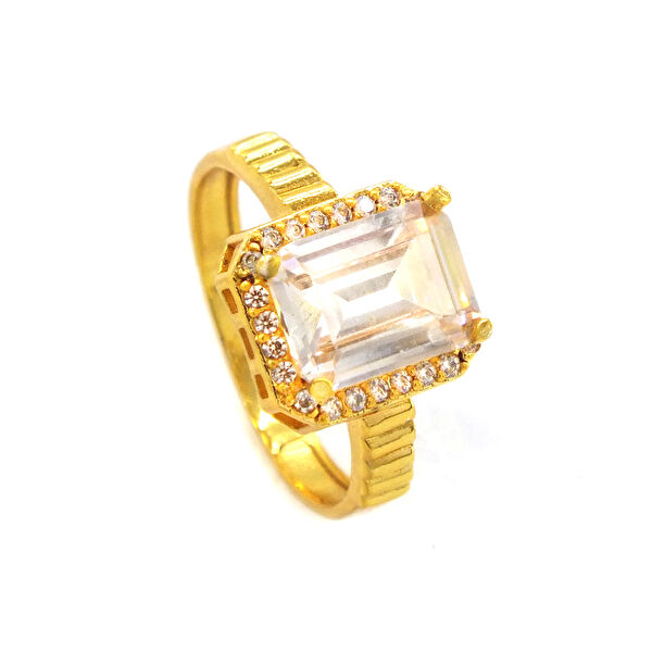 BZ Burgu Zincir Kadın Yüzük