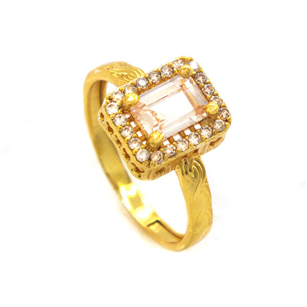 BZ Burgu Zincir Kadın Yüzük