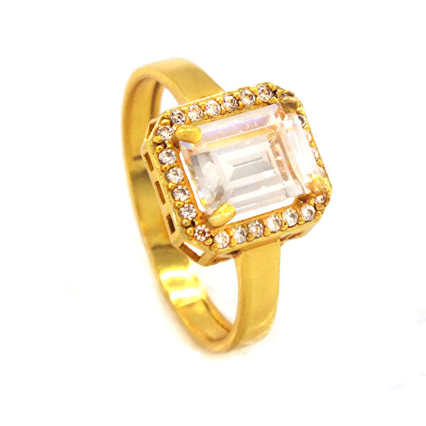 BZ Burgu Zincir Kadın Yüzük