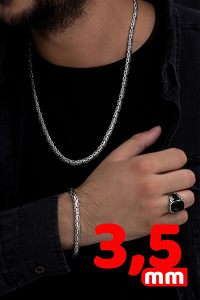 OSMANLI GÜMÜŞ Kolye, Zincir, Künye