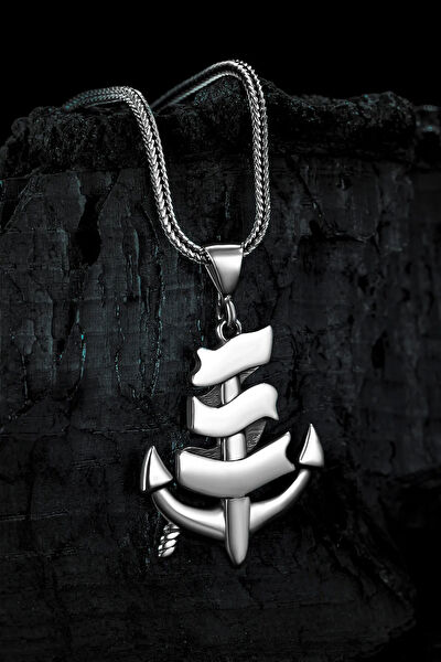 OSMANLI GÜMÜŞ Kolye, Zincir, Künye