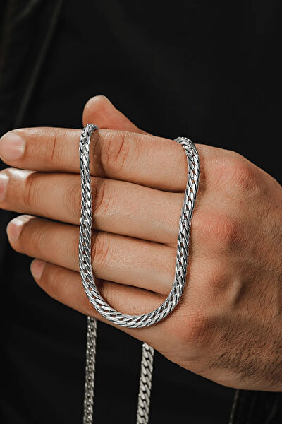 OSMANLI GÜMÜŞ Kolye, Zincir, Künye