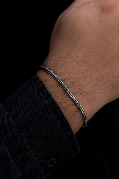 OSMANLI GÜMÜŞ Erkek Bileklik