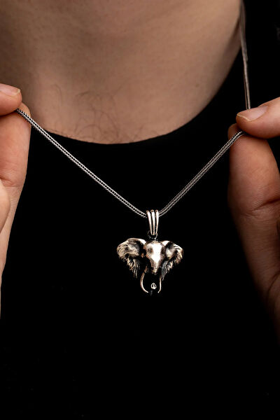 OSMANLI GÜMÜŞ Kolye, Zincir, Künye