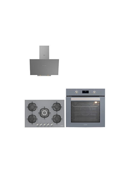 Silverline Ankastre Set