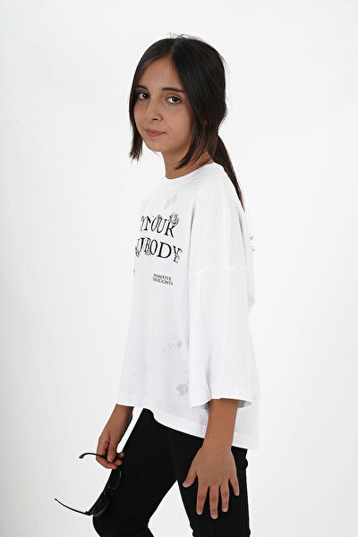 HayKids Kız Çocuk Tişört