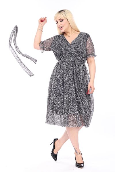 Modayız Büyük Beden Günlük Elbise