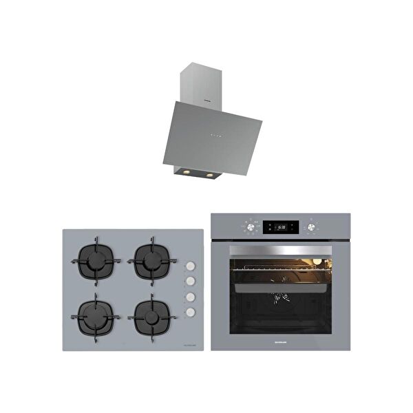 Silverline Ankastre Set