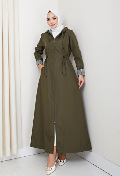 Hb Harma Time Butik Kadın Trençkot, Yağmurluk