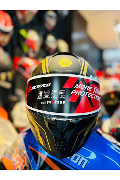 Scoyco Motosiklet Kaskları ve Yedek Parçaları