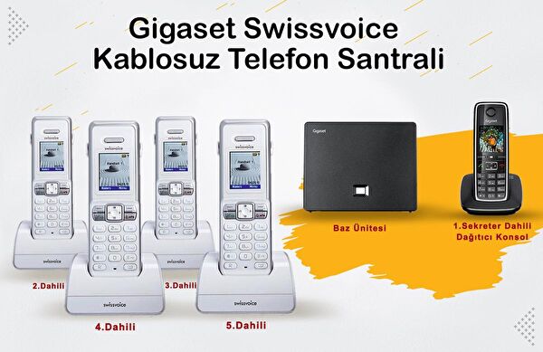 Gigaset Santral, Dect Telefonlar