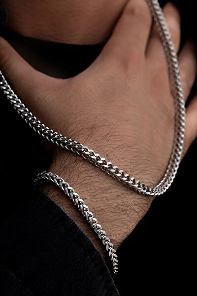 OSMANLI GÜMÜŞ Kolye, Zincir, Künye