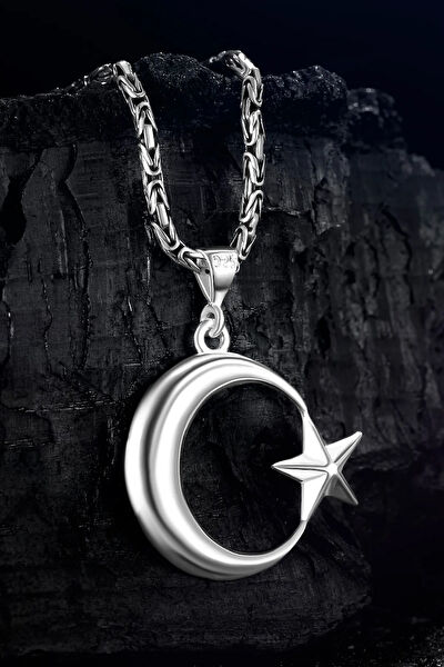 OSMANLI GÜMÜŞ Kolye, Zincir, Künye