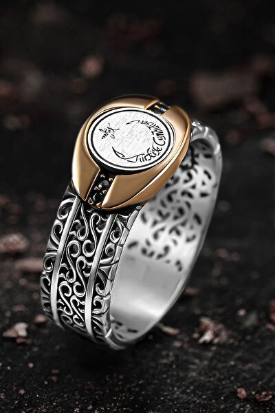 OSMANLI GÜMÜŞ Erkek Yüzük