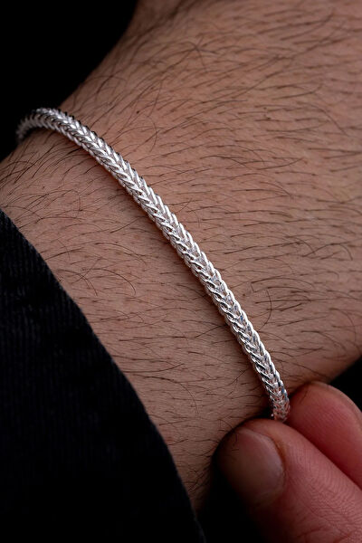 OSMANLI GÜMÜŞ Erkek Bileklik