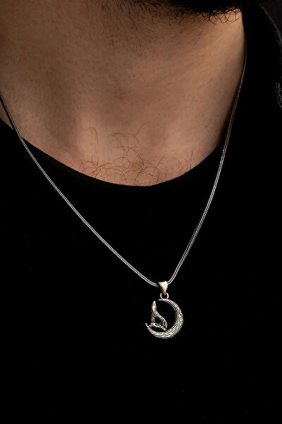 OSMANLI GÜMÜŞ Kolye, Zincir, Künye