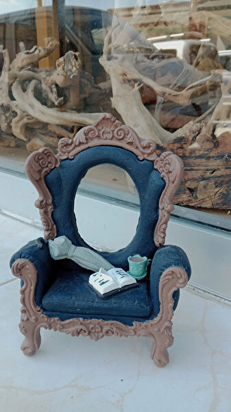 HandmadeAnneliKızlı Dekoratif Fener Mumluk