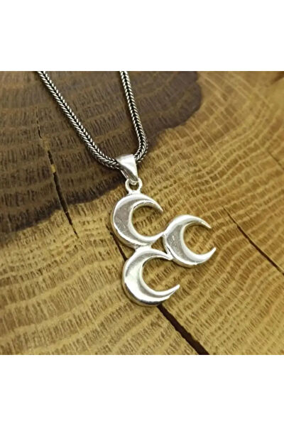 OSMANLI GÜMÜŞ Kolye, Zincir, Künye