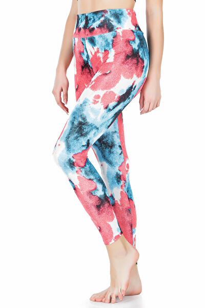 Red & Black Kadın Tayt