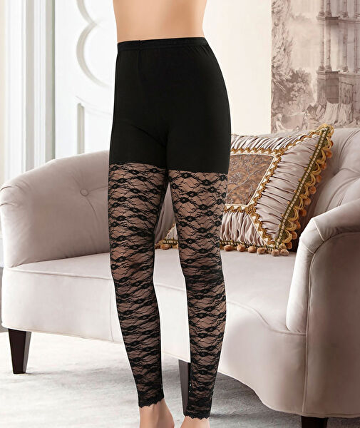 Red & Black Kadın Tayt