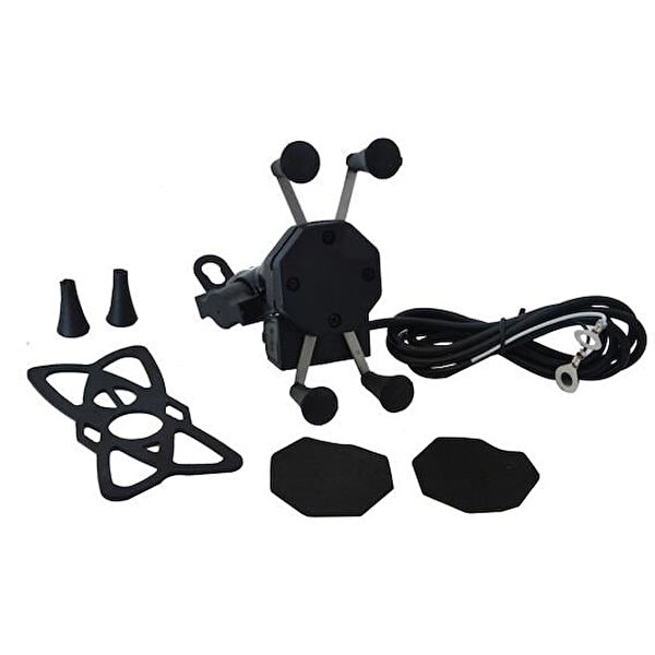 Monero Motosiklet Telefon, GPS Tutucular