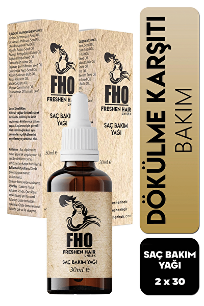 Fho Freshen Hair Saç Dökülmesine Karşı Ürünler