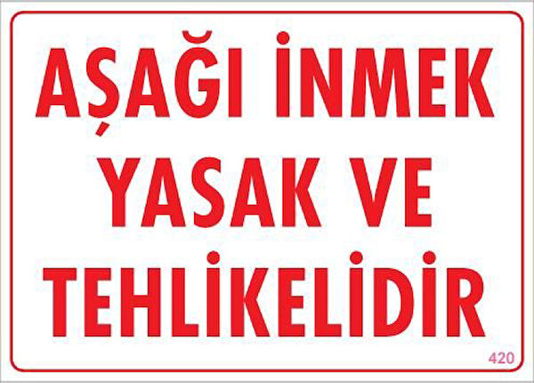 Nil Güvenlik Uyarı İşaretleri, İş Güvenliği Levhaları