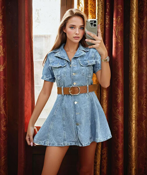 Pasaklı Giyim Günlük Elbise