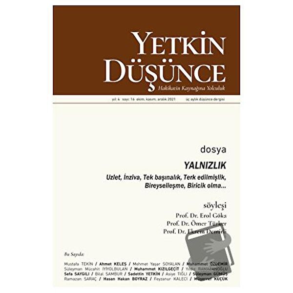 Yetkin Düşünce Dergisi Ders ve Yardımcı Kaynak Kitapları