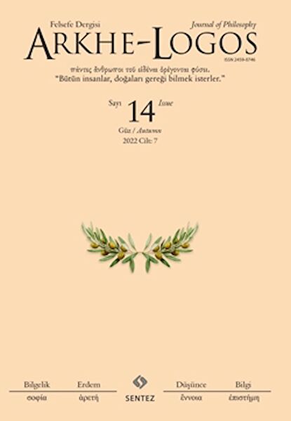 Arkhe - Logos Dergisi Dergiler