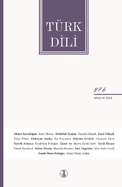 Türk Dil Kurumu Yayınları Dergiler