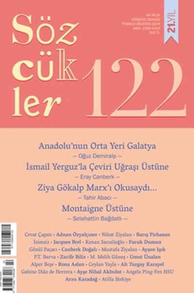 Sözcükler Yayınları Dergiler Kitapları