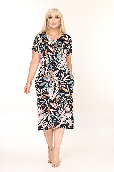 Modayız Büyük Beden Günlük Elbise