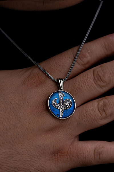 OSMANLI GÜMÜŞ Kolye, Zincir, Künye