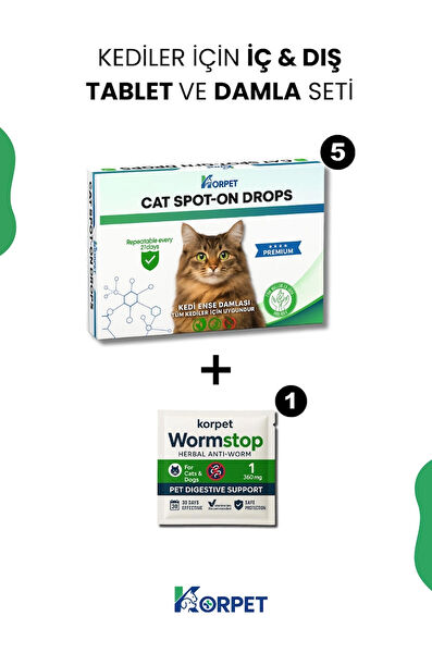 Korpet Kedi Tüyü Bakımı Ürünleri