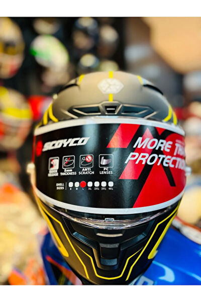 Scoyco Motosiklet Kaskları ve Yedek Parçaları