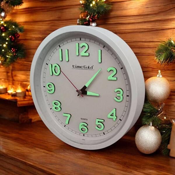 Time Gold Dekoratif Duvar Saati