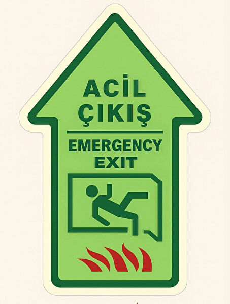 SANTRAL YANGIN SÖNDÜRME CİHAZLARI Güvenlik Uyarı İşaretleri, İş Güvenliği Levhaları