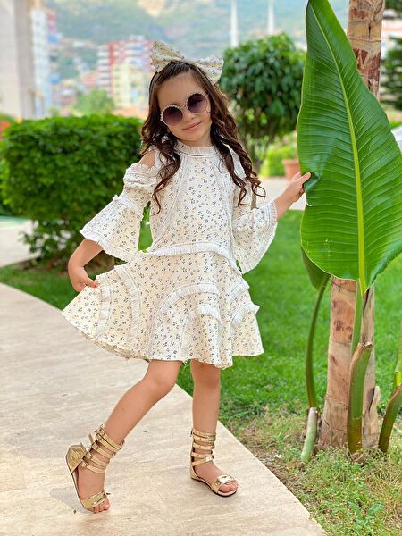 ModaVals Kız Çocuk Salopet